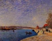 阿尔弗莱德 西斯莱 : Saint-Mammes and the Banks of the Loing